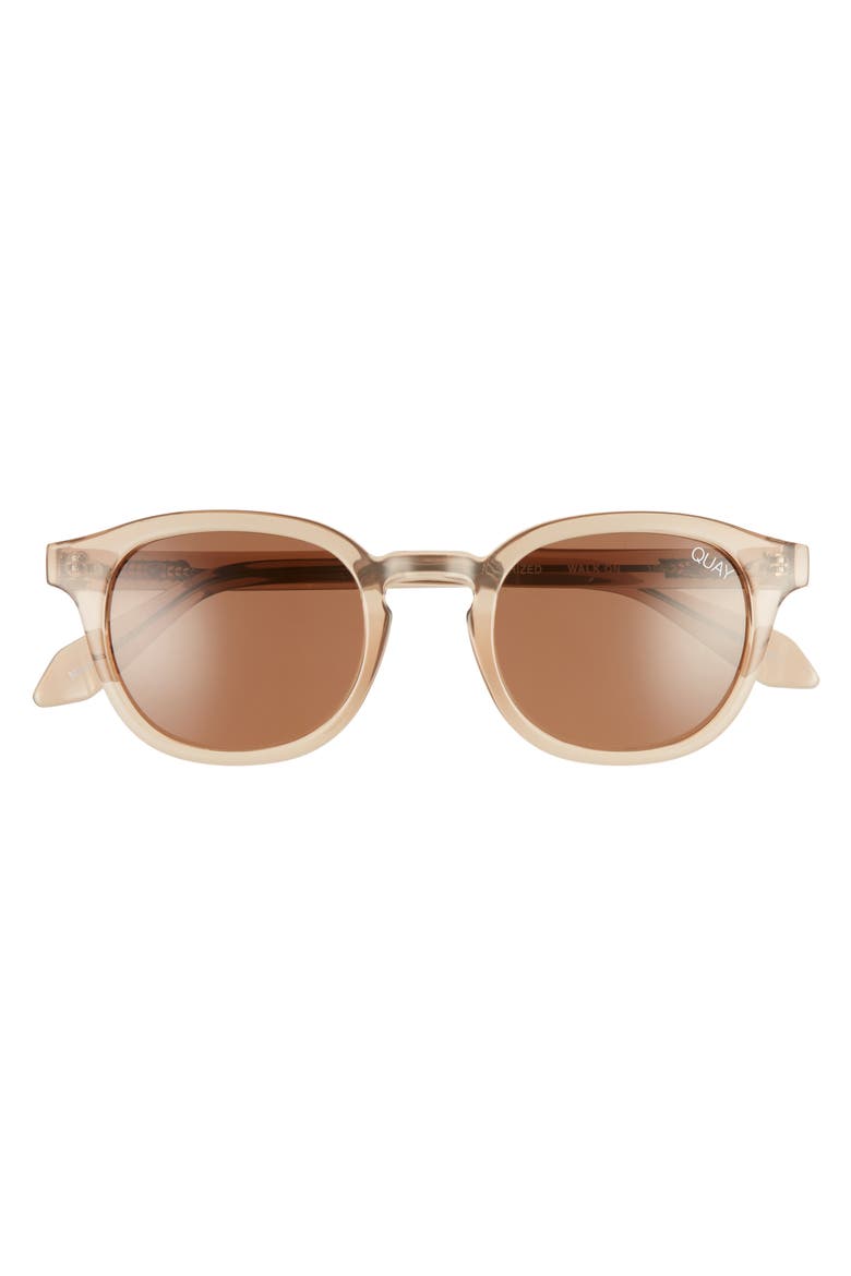 Australia Walk On 47mm Polarized Sunglasses, Alternate, color, TOFFEE / BROWN LENS