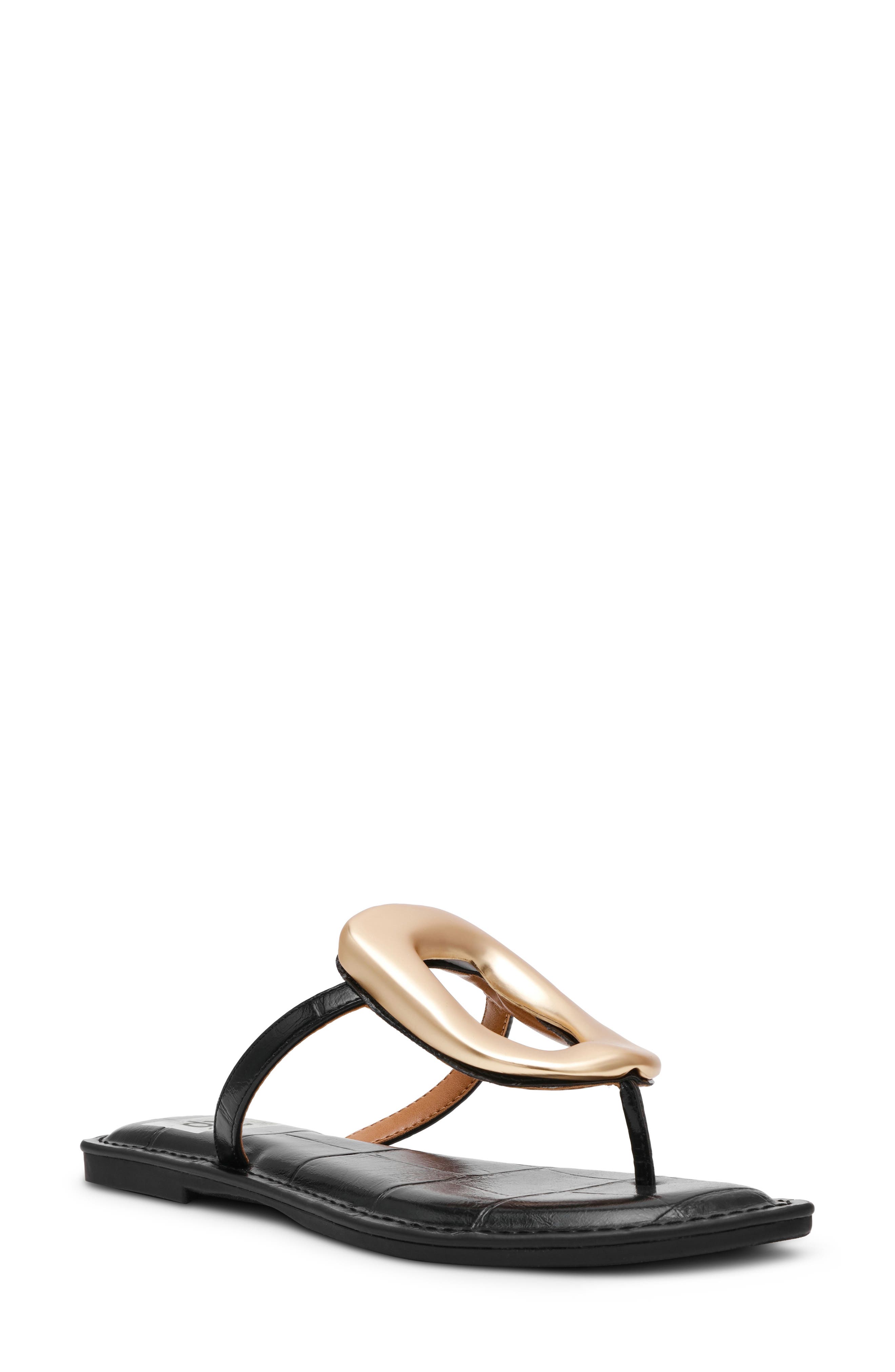 DV by Dolce Vita Jameson Sandal, Main, color, Black Croco