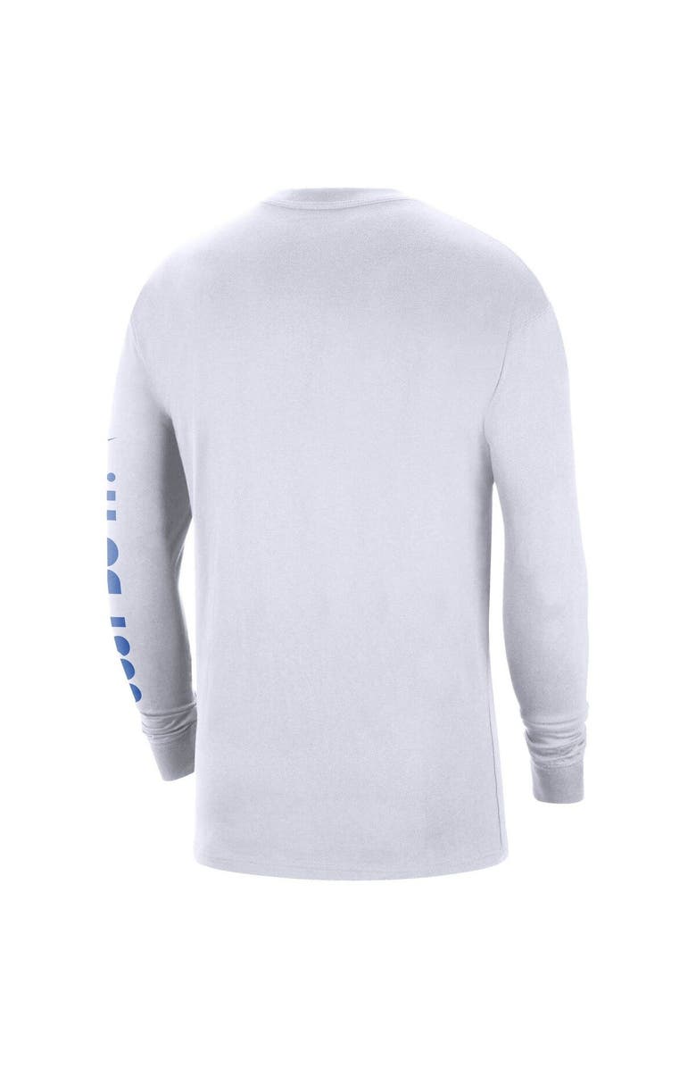 Nike Men's Nike White UCLA Bruins Heritage Max 90 Long Sleeve T-Shirt, Alternate, color, 