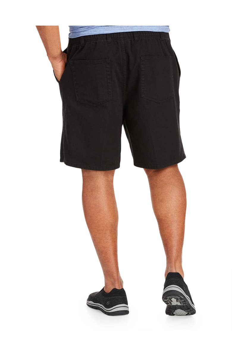 Harbor Bay by DXL Big & Tall Denim Shorts, Alternate, color, Black Denim