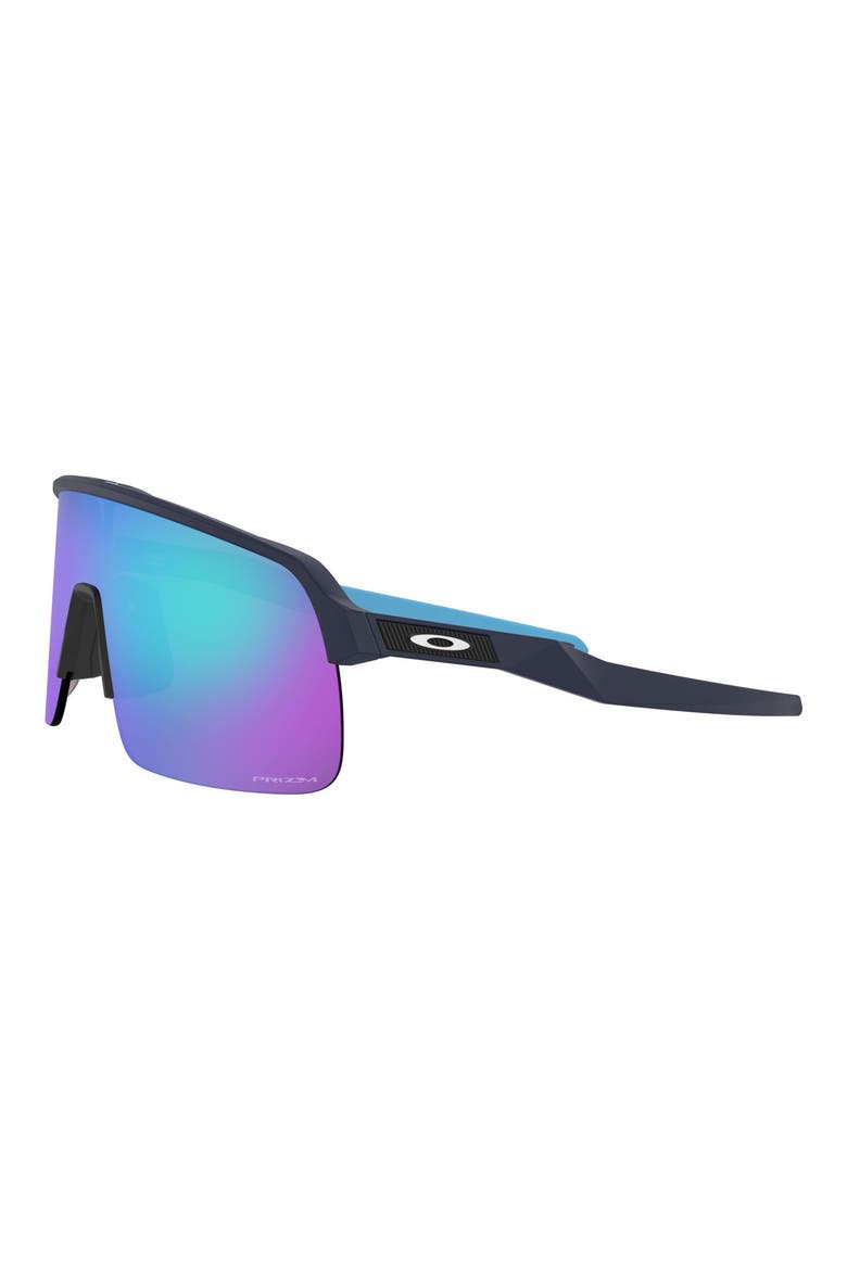 Sutro Lite 139mm Prizm™ Wrap Shield Sunglasses, Alternate, color, MATTE NAVY/ PRIZM SAPPHIRE