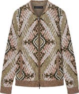 John Varvatos Cortano Knit Jacket
