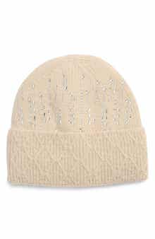 NATASHA Stroke Crystal Beanie