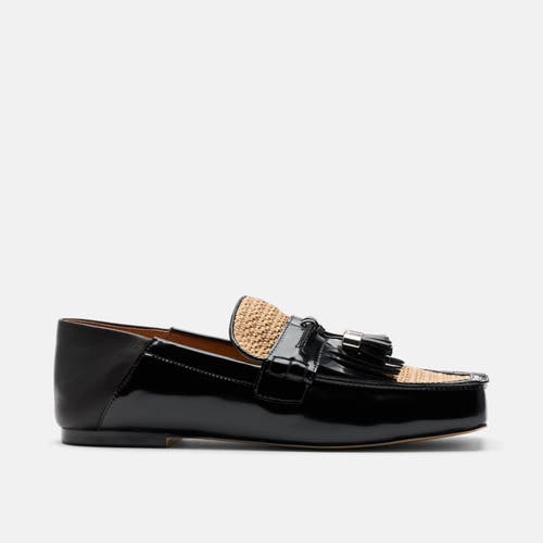 Marc Nolan Simone Patent Leather Tassel Loafers In Multi