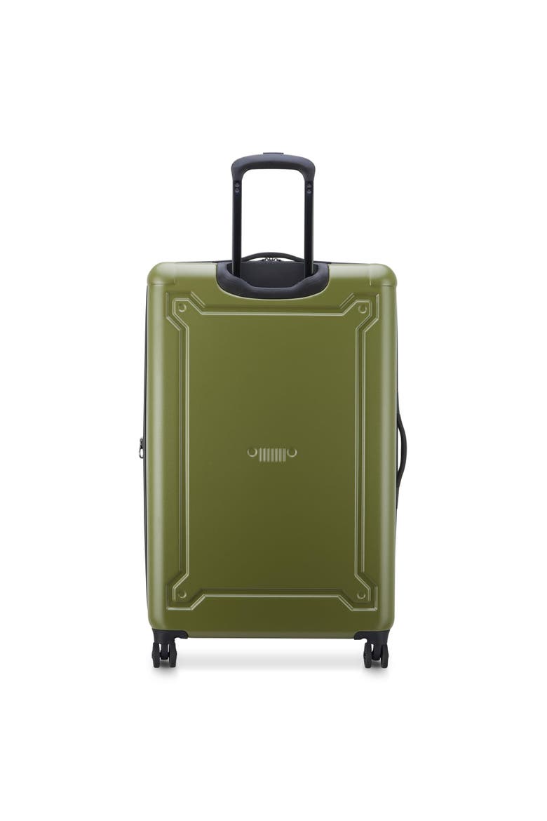 JH004C Checked-Large 28 Inch Hardside Expandable Luggage with Spinner Wheels, Alternate, color, Avocado