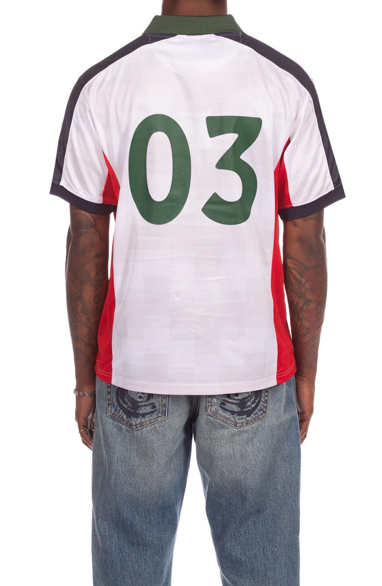 Billionaire Boys Club Midi Graphic Polo, Alternate, color, White