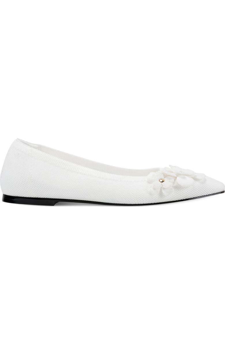 KARL LAGERFELD PARIS Zundro Flat, Alternate, color, Bright White