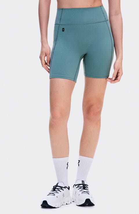 Studio High Waist Pocket Bike Shorts
