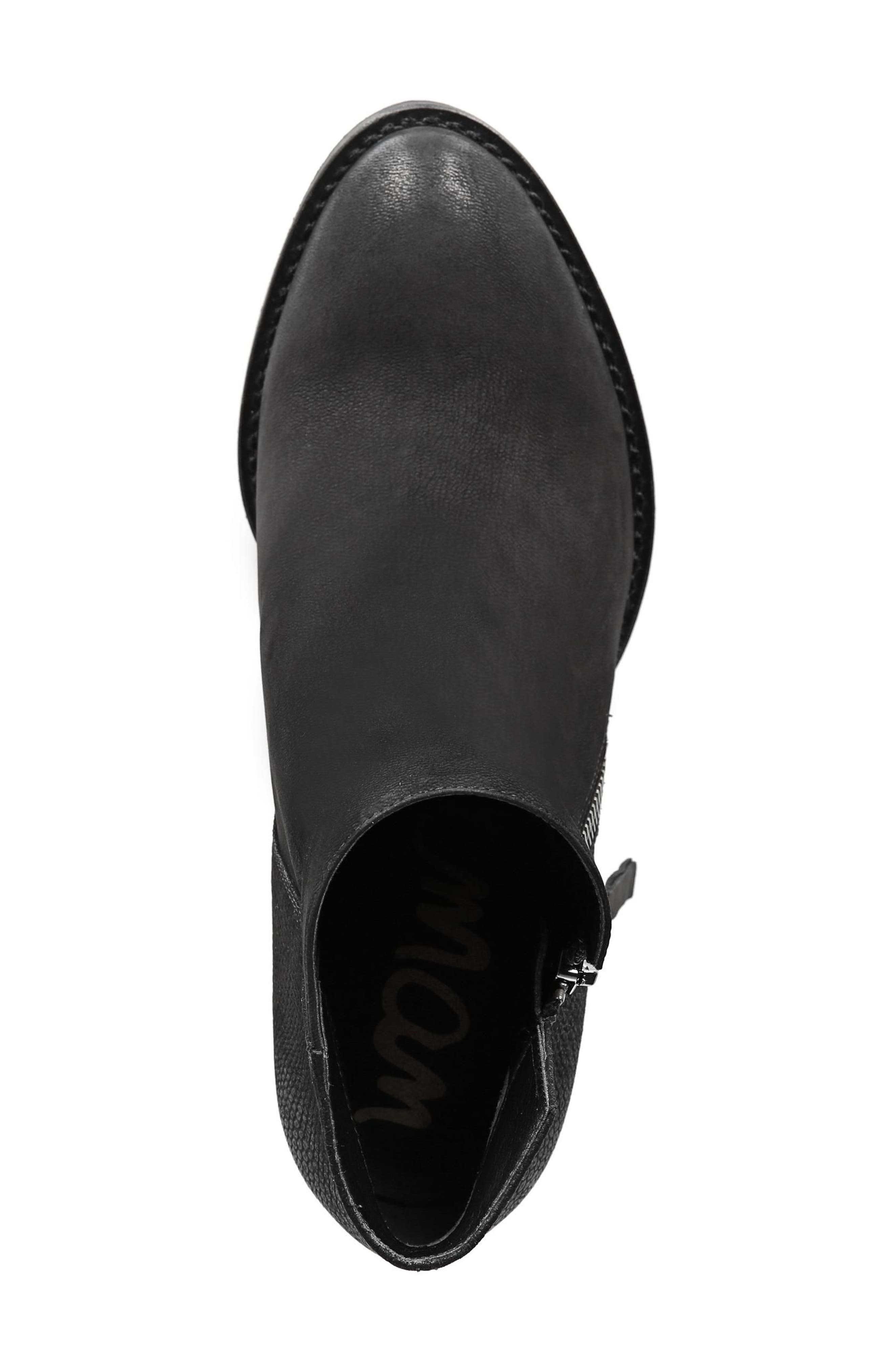 Macon Bootie, Alternate, color, BLACK NUBUCK LEATHER