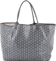 Pre-Owned Goyard Saint Louis Tote Coated Canvas GM