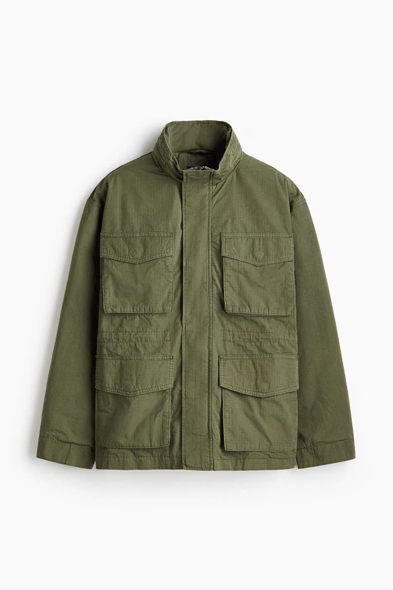 Cargo Jacket, Alternate, color, Khaki green