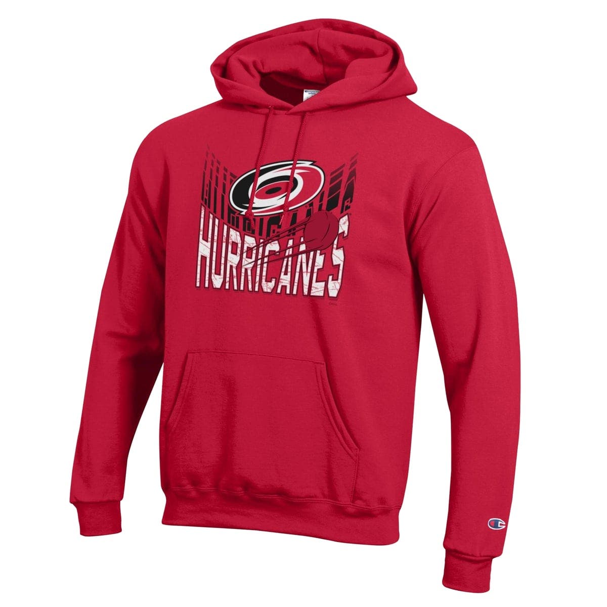 Champion Men's Champion Red Carolina Hurricanes Powerblend Hoodie (Men ...