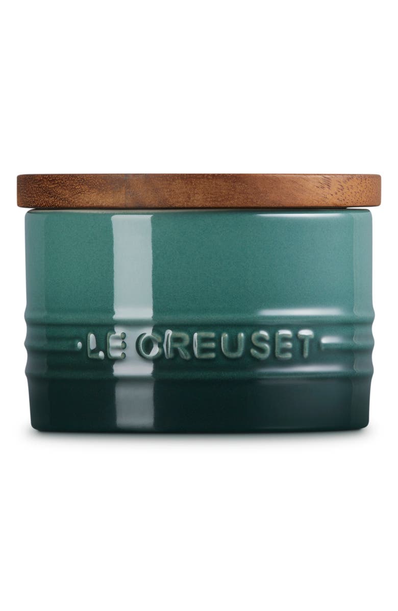 Le Creuset Signature Stoneware 7-Ounce Storage Canister, Alternate, color, Artichaut