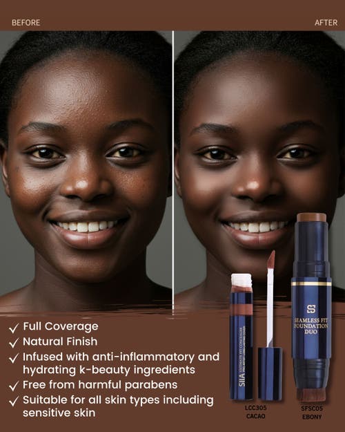 Siia Cosmetics 5-pc. Perfect Base Collection In Brown