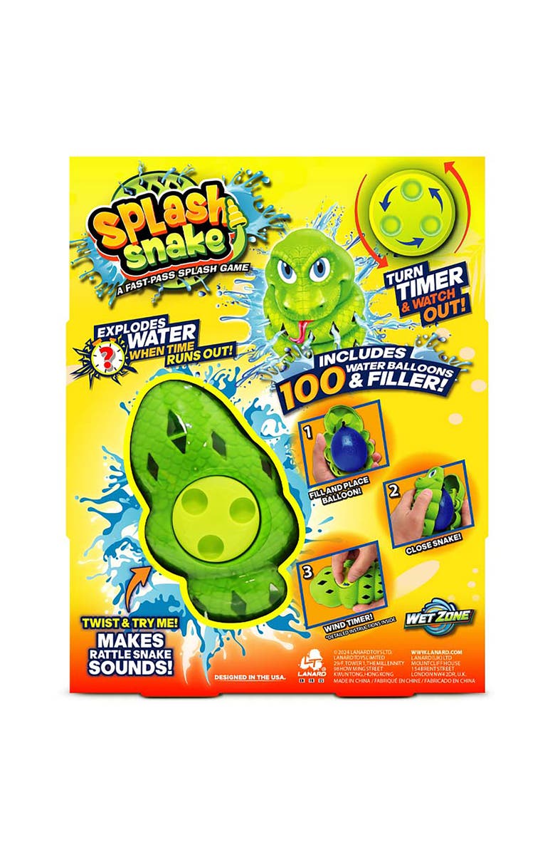Lanard Splash Bundle, Potato & Snake, 2 Fast Paced Toy Games With A Twist, Alternate, color, Multicolored