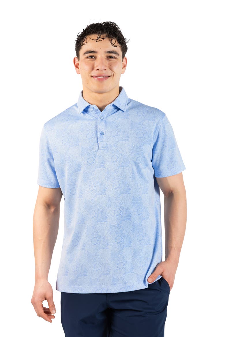 Knit Polo, Alternate, color, LIGHT BLUE