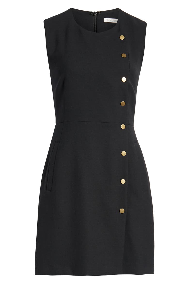 Cutler Minidress, Alternate, color, BLACK