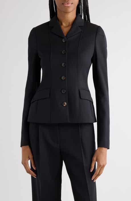 Wool Gabardine Jacket