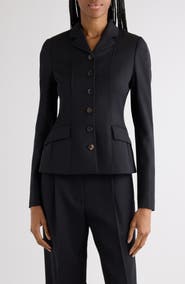 Dries Van Noten Wool Gabardine Jacket