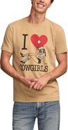 Lucky Brand I Love Cowgirls Cotton Graphic T-Shirt