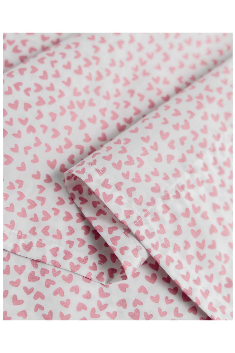 Signature Collection Sweethearts Sheet Set, Alternate, color, PINK