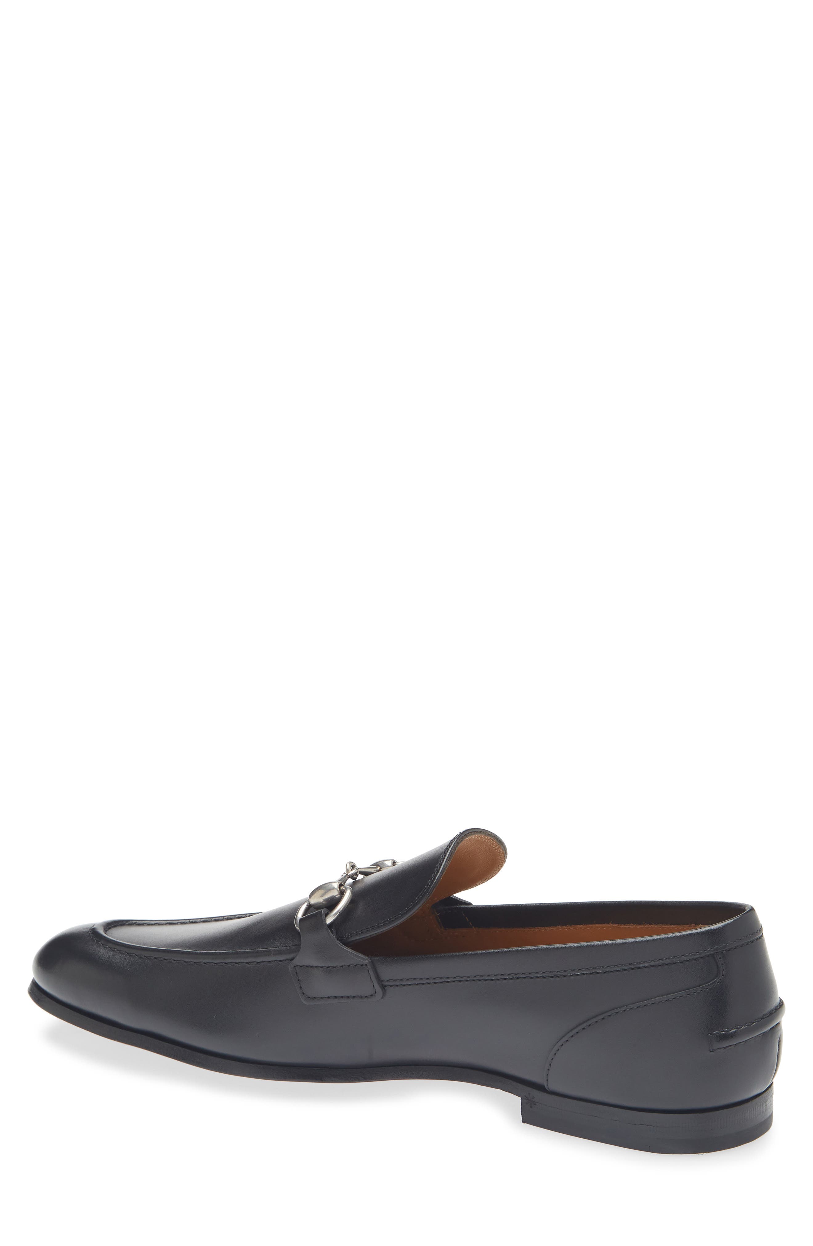 Gucci Jordaan Bit Loafer, Alternate, color, Black