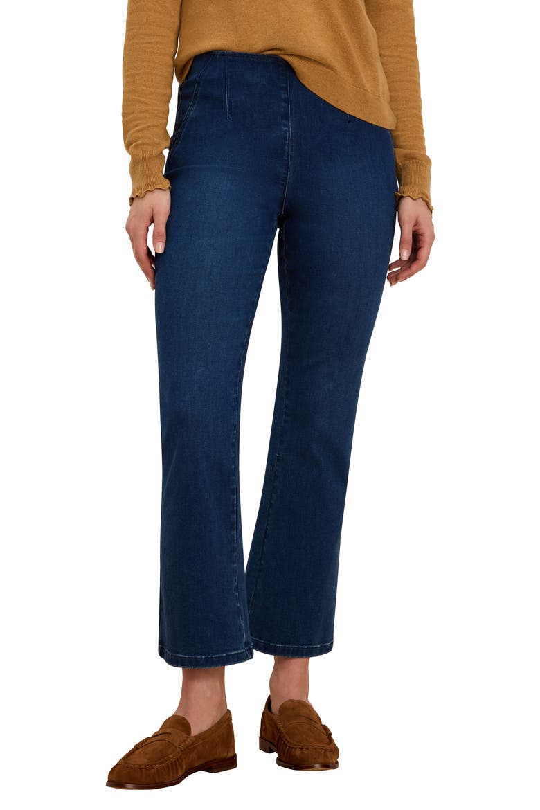 Berkeley Bootcut Jeans, Main, color, HARBOR