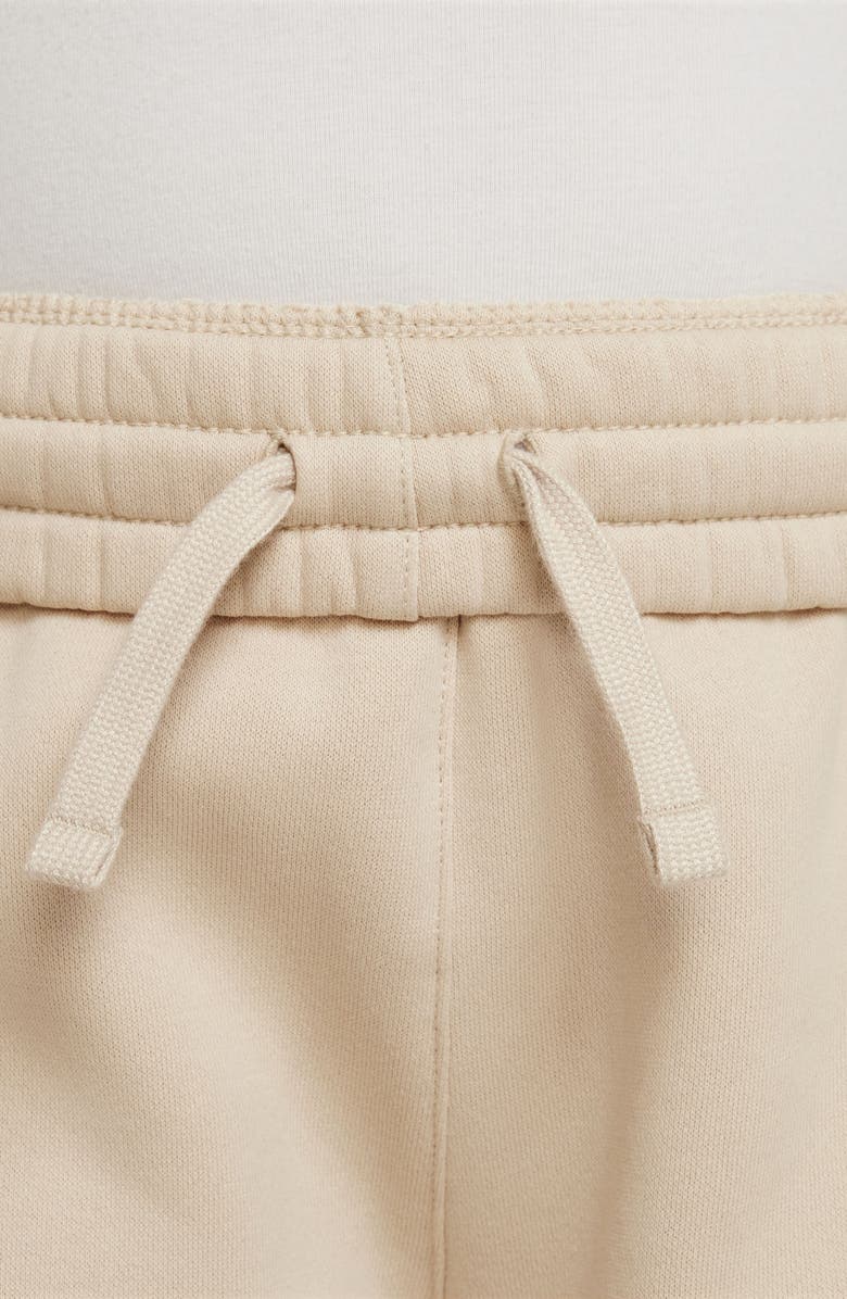 Nike Kids' Sportswear Club Fleece Sweatpants, Alternate, color, Sanddrift/Sanddrift/White