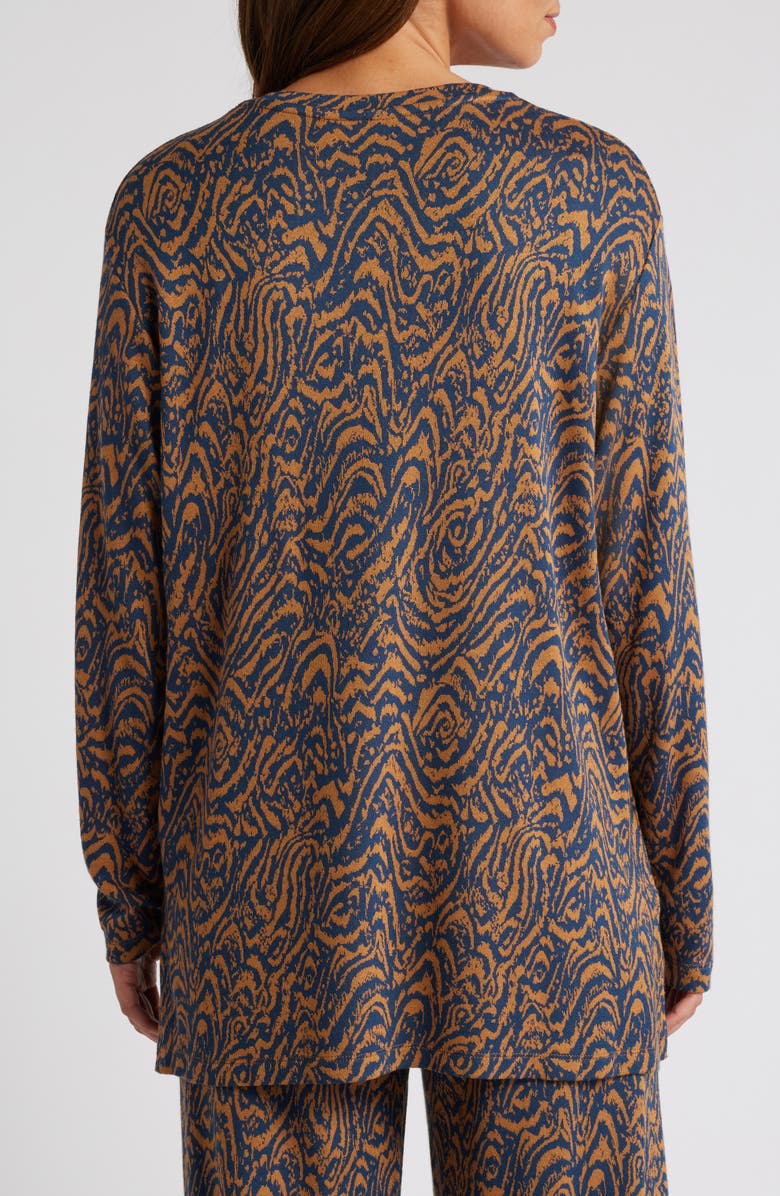 Masai Copenhagen Brunulda Print Long Sleeve Top, Alternate, color,