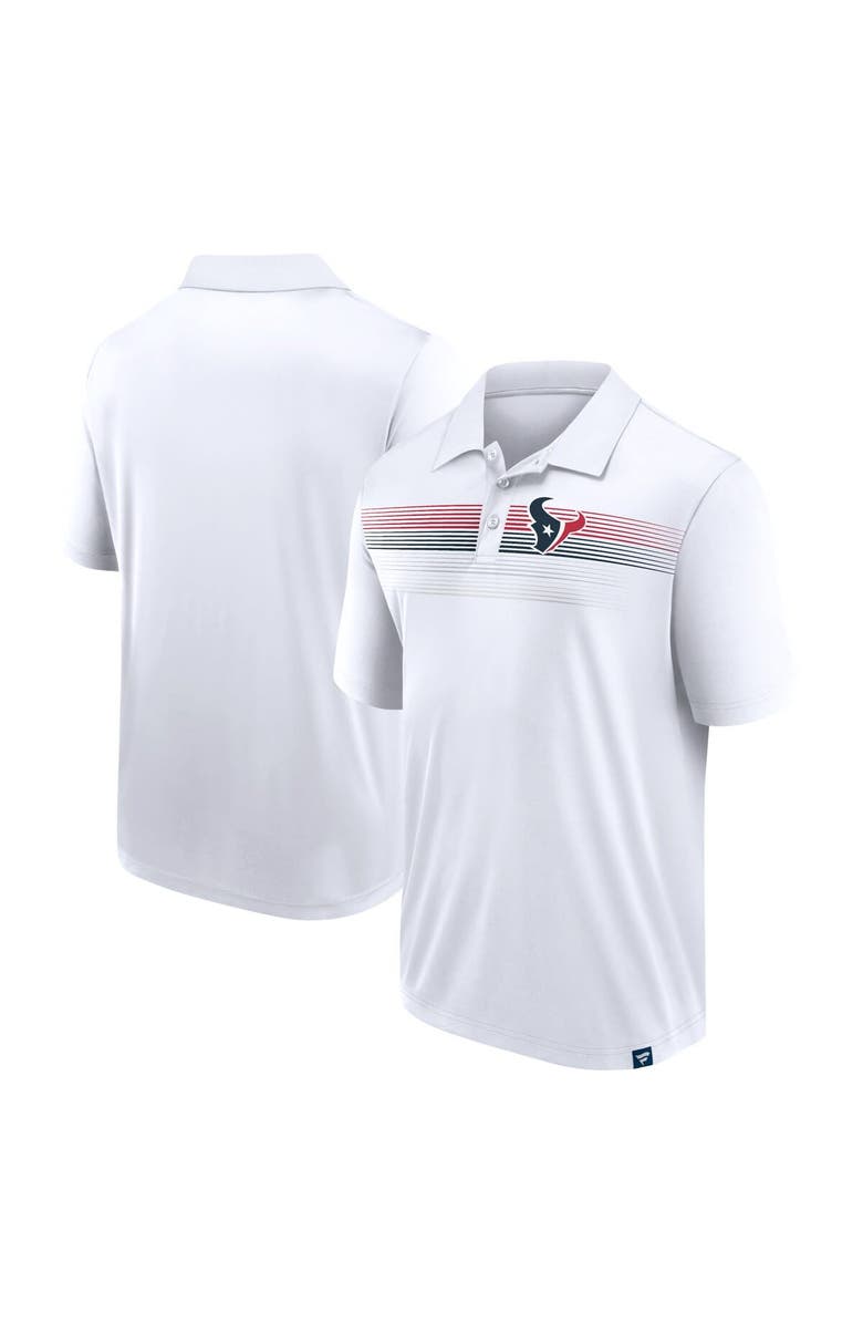 FANATICS Men's Fanatics Branded White Houston Texans Victory For Us Interlock Polo, Alternate, color, White