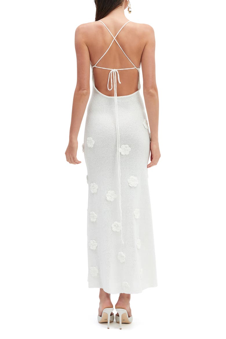 Brody Knit Halter Dress, Alternate, color, IVORY