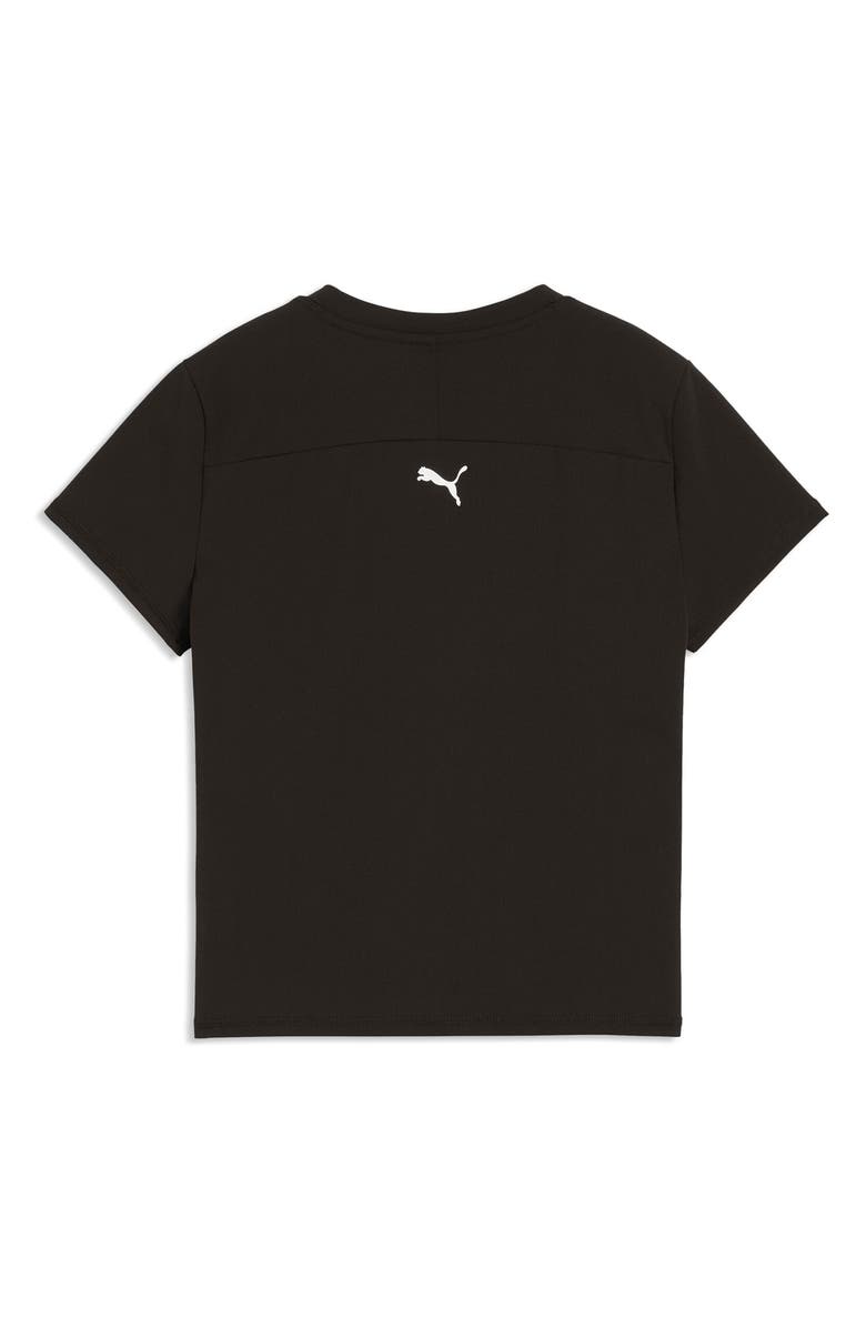 PUMA Dare To Slim Zip Top, Alternate, color, Puma Black