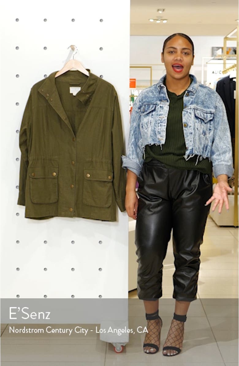 CINCH WAIST UTILITY JKT - SLD, sales video thumbnail