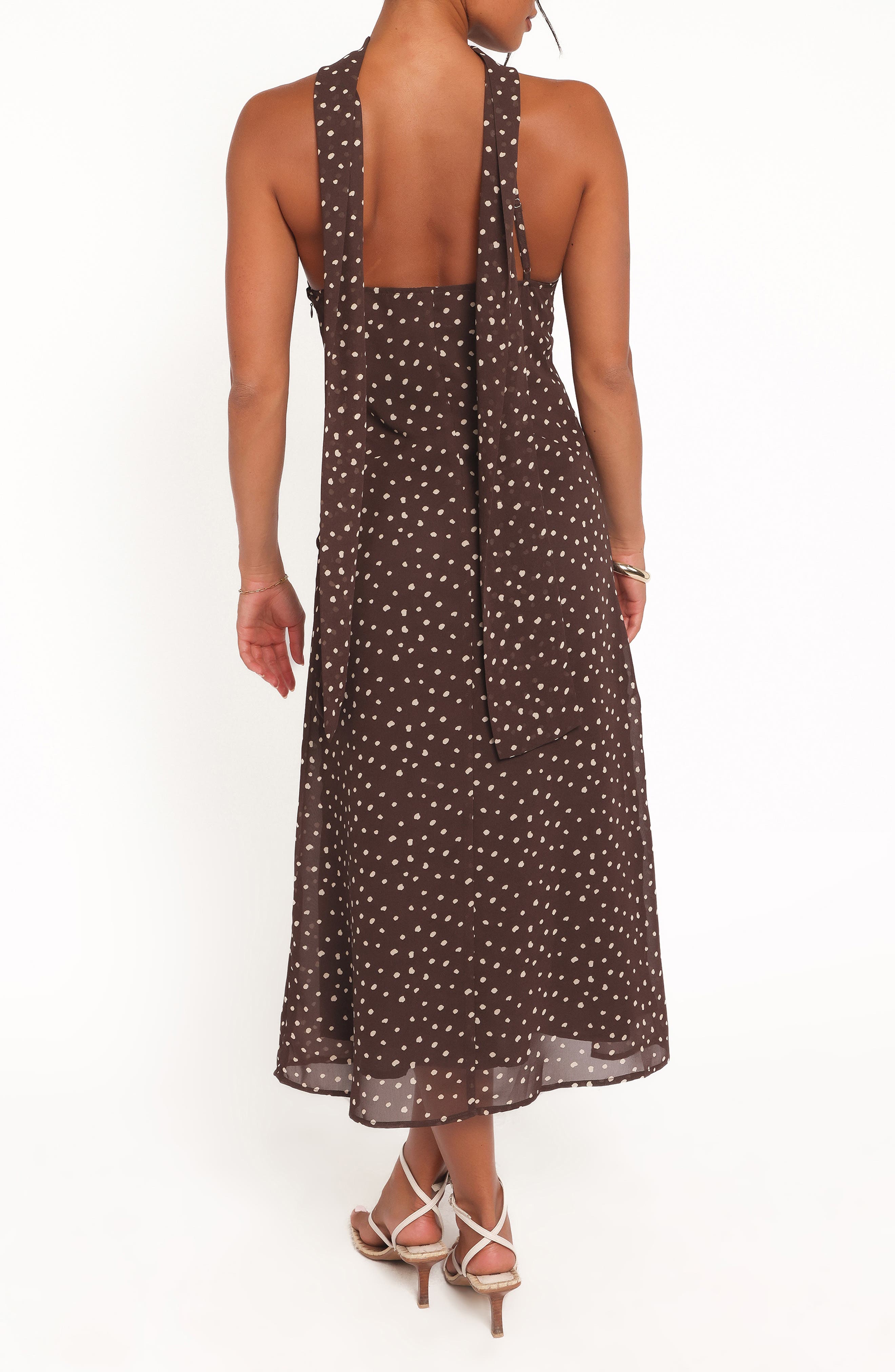 Elva Midi Halter Dress - image 2