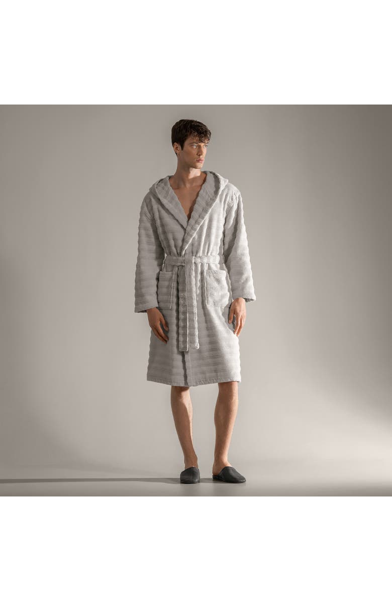 Togas Galio Unisex Bathrobe, Main, color, Grey