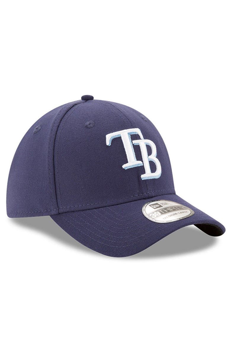 New Era Men's New Era Navy Tampa Bay Rays MLB Team Classic 39THIRTY Flex Hat, Alternate, color, Navy