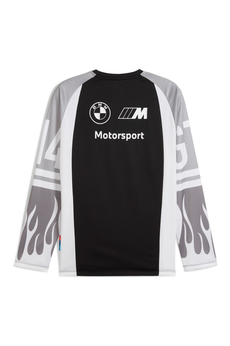 x BMW M Motorsport Lifestyle Racing Jersey, Alternate, color, PUMA BLACK