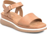Comfortiva Ash Ankle Strap Platform Wedge Sandal