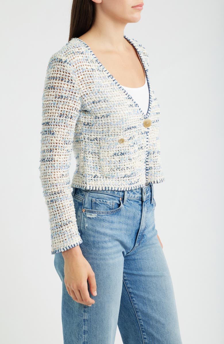 NIC+ZOE Misty Dawn Cardigan, Alternate, color, Indigo Multi