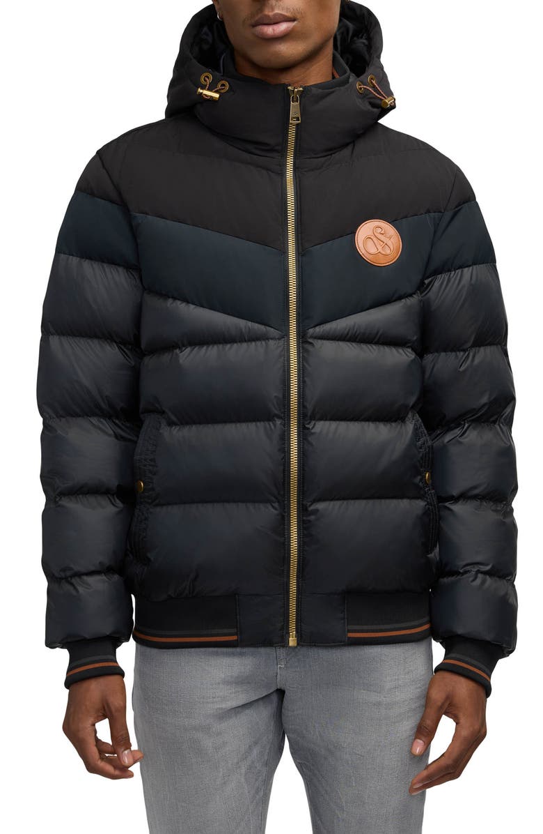 Scotch & Soda Kilyo Water Repellent Hooded Puffer Jacket, Main, color, 
