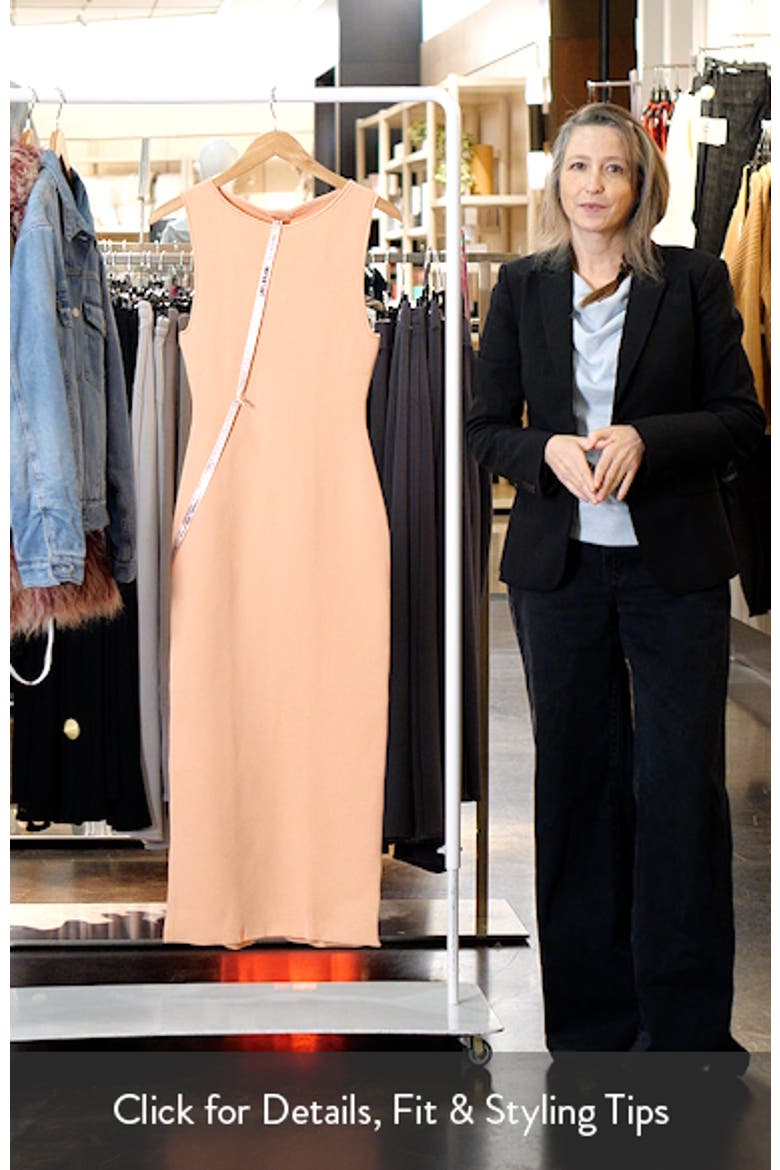 Noli-B Sleeveless Knit Maxi Dress video