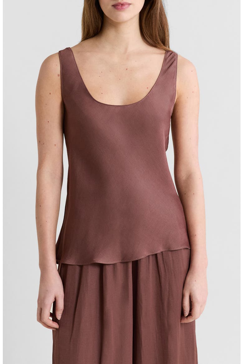 Cheeta Pajama Tank, Main, color, CHOCOLATE