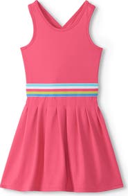 Hatley Kids' Fandango Pink Pleated Active Dress