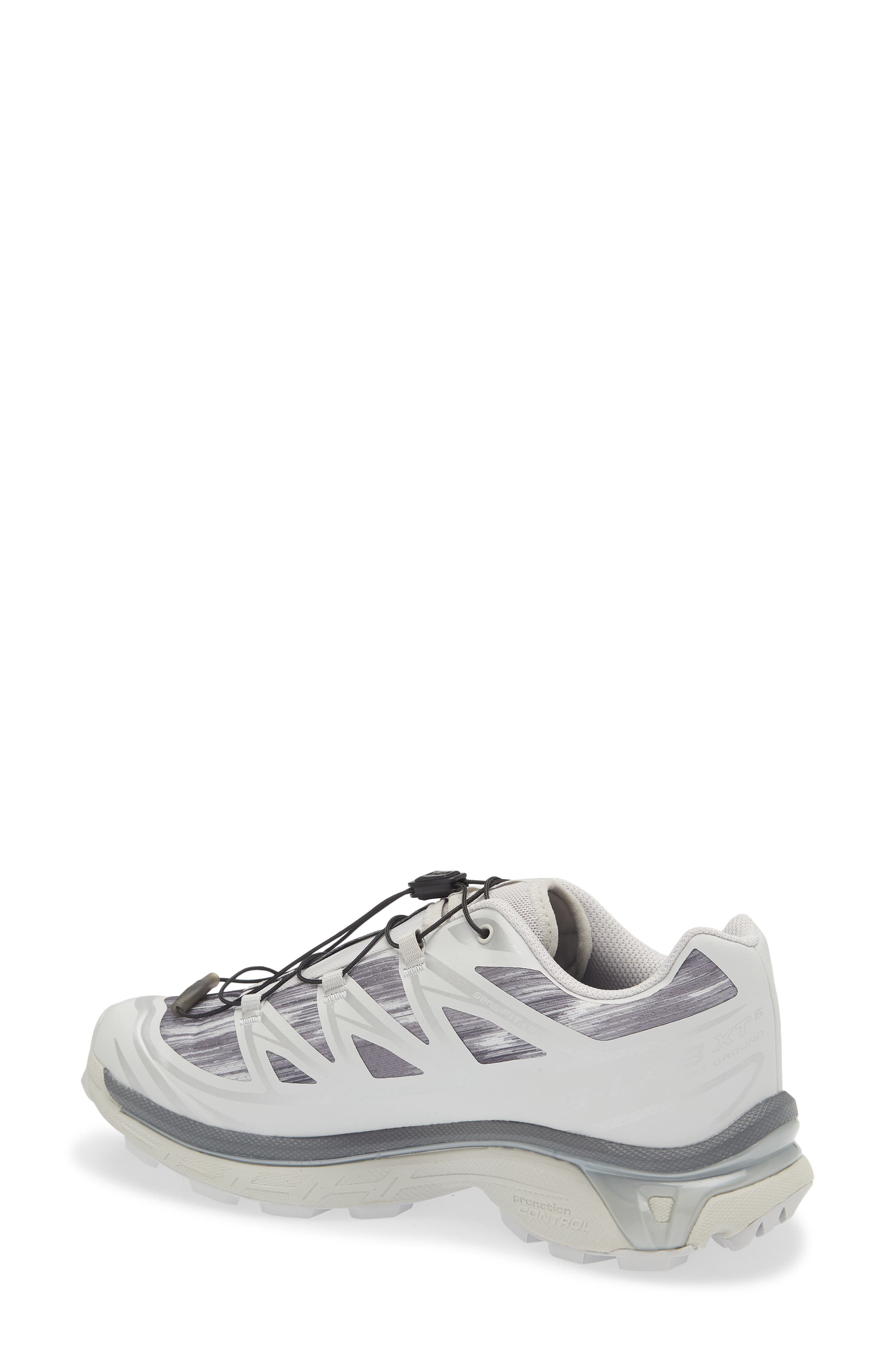 Salomon Gender Inclusive XT-6 Trail Running Shoe, Alternate, color, Gray Violet