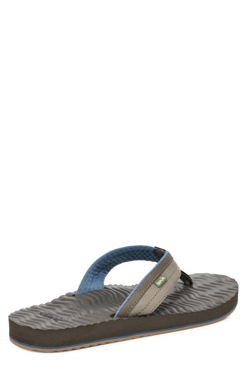 Sanuk Ziggy Plush Flip Flop In Multi