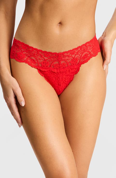 'Tulip' Lace Thong