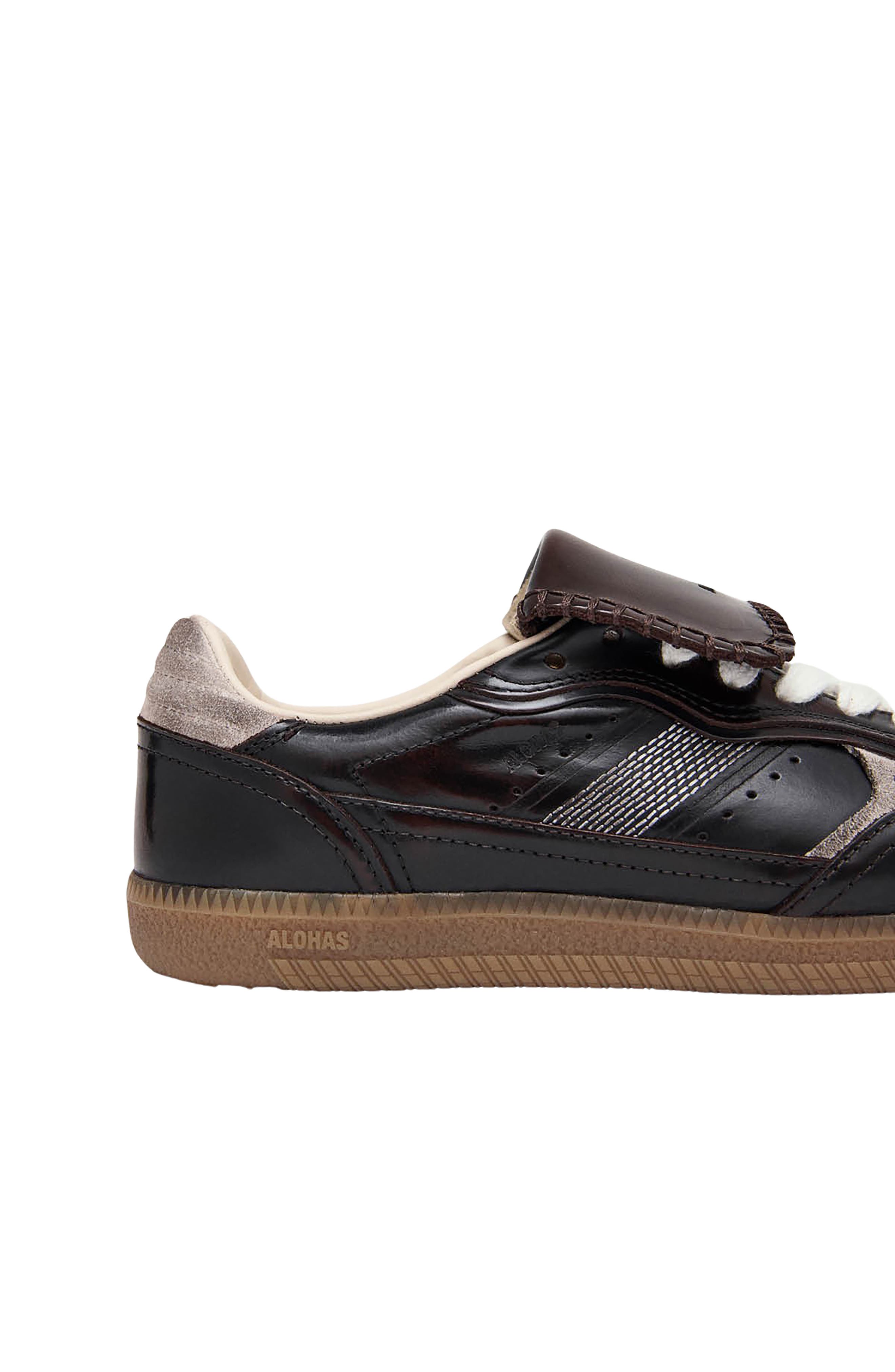 ALOHAS TB.490 Club Sneaker, Alternate, color, Brushed Dark Chocolate