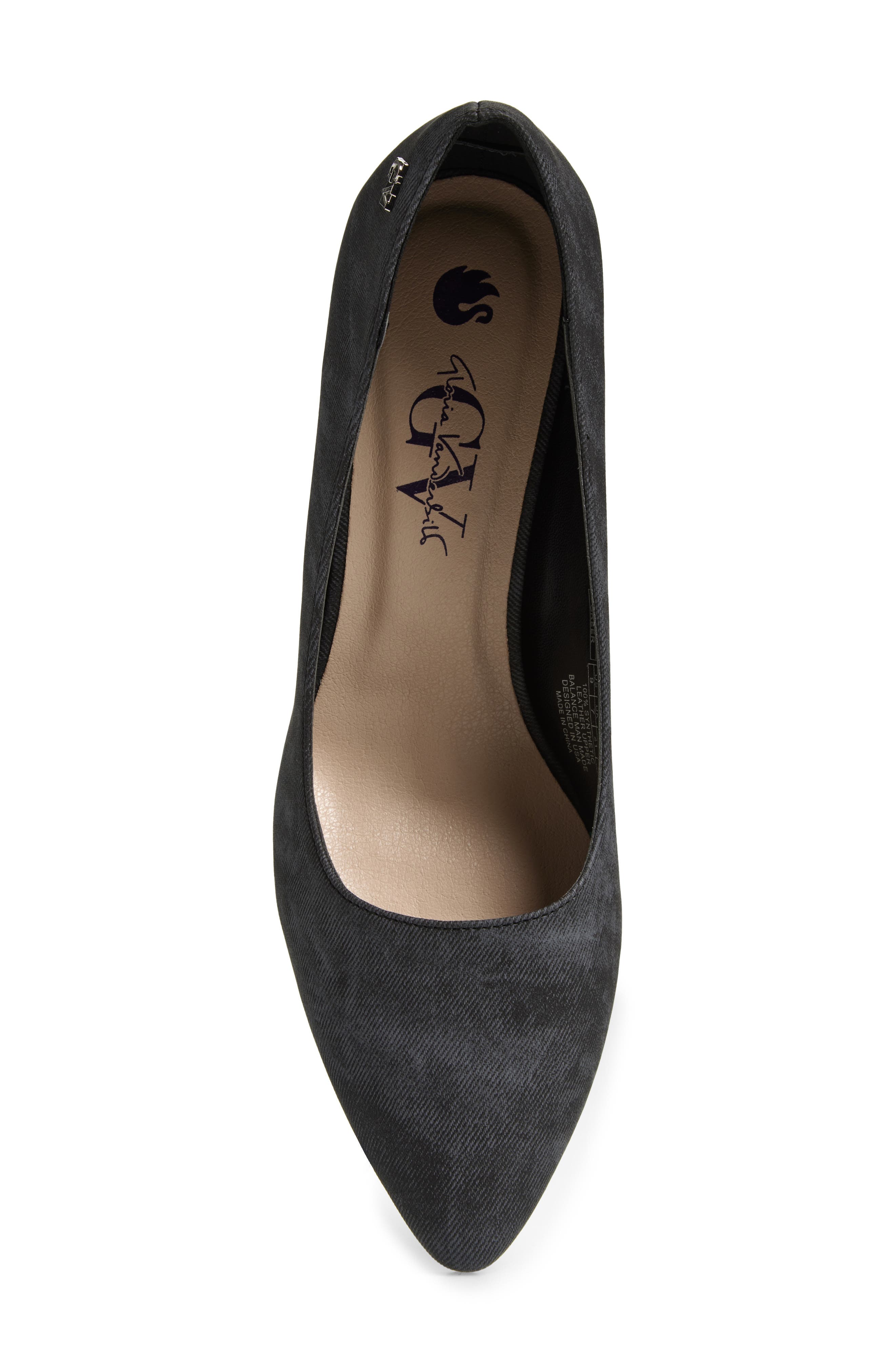 GLORIA VANDERBILT Greer Faux Denim Pump, Alternate, color, 