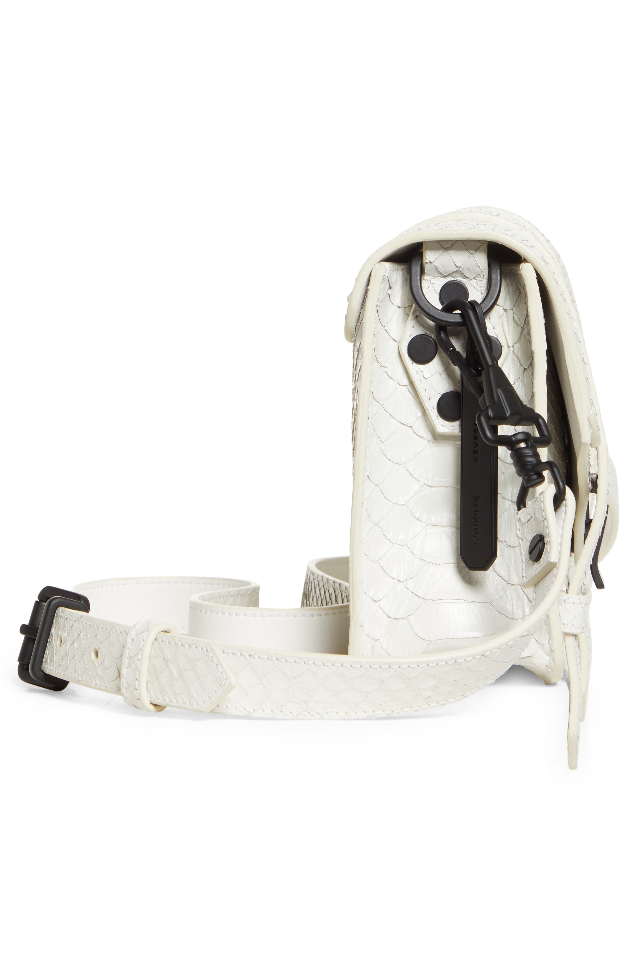 Proenza Schouler Mini PS1 Suede Crossbody Bag, Alternate, color, 