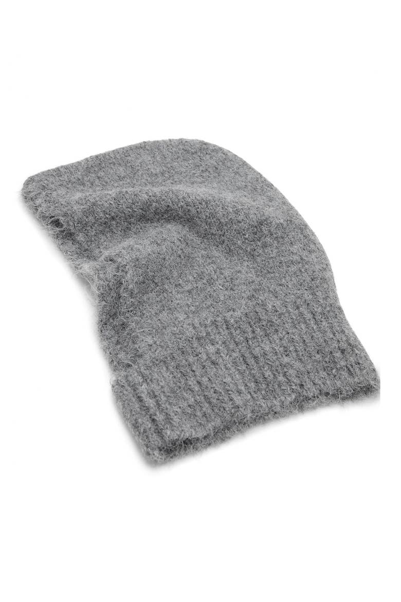 Knit Balaclava, Alternate, color, MEDIUM HEATHER GREY